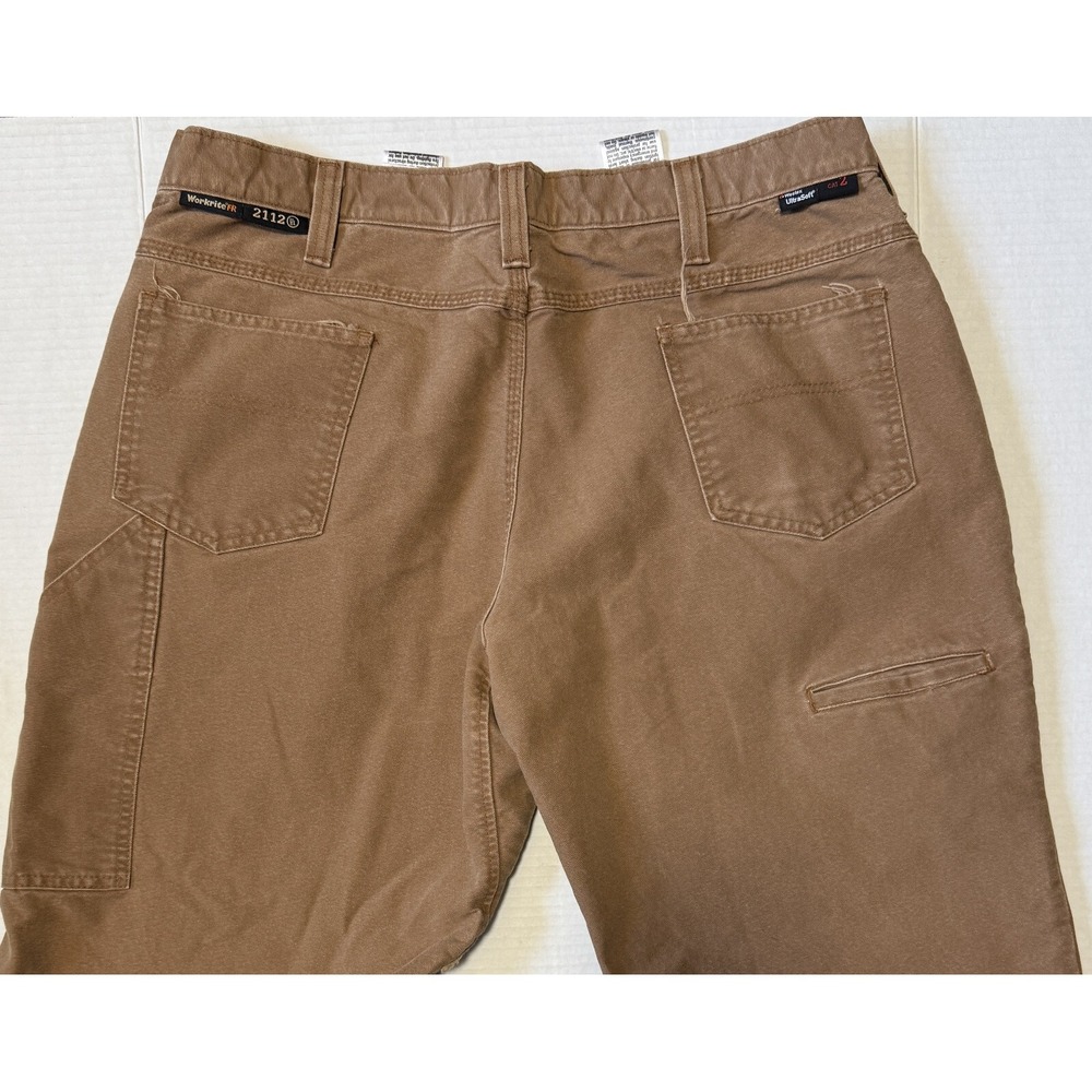 WORKRITE FR 2112 - Men's Brown 49OUT11 BR Pants - Size‎ 38X*
